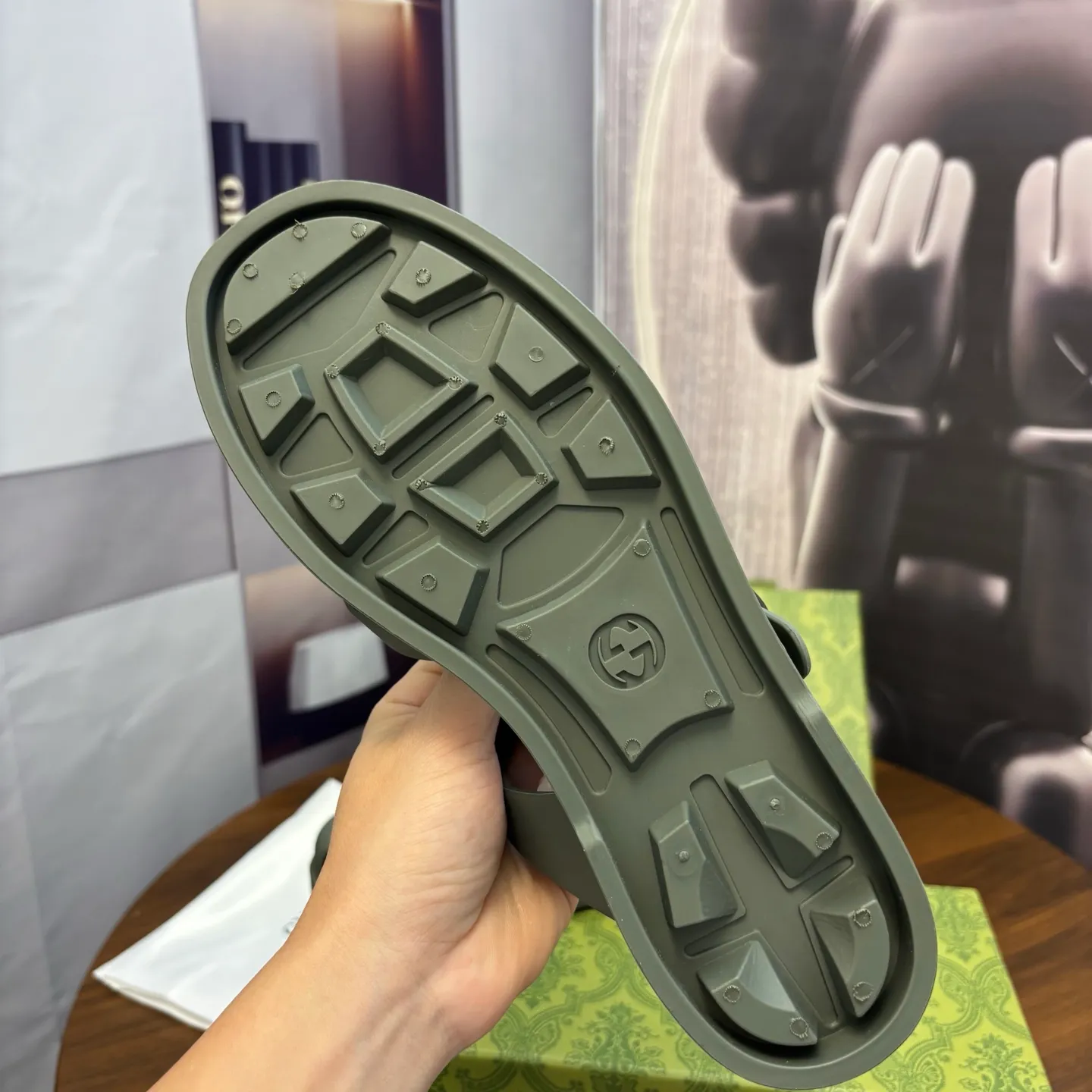 Men's shoes 260💰 [Gucci] Counter quality, top-quality original goods, real photos! Original TPU material, fine workmanship, comfortable; genuine 1:1 replica Size: 36 ~ 46 Half drag: 38 ~ 45